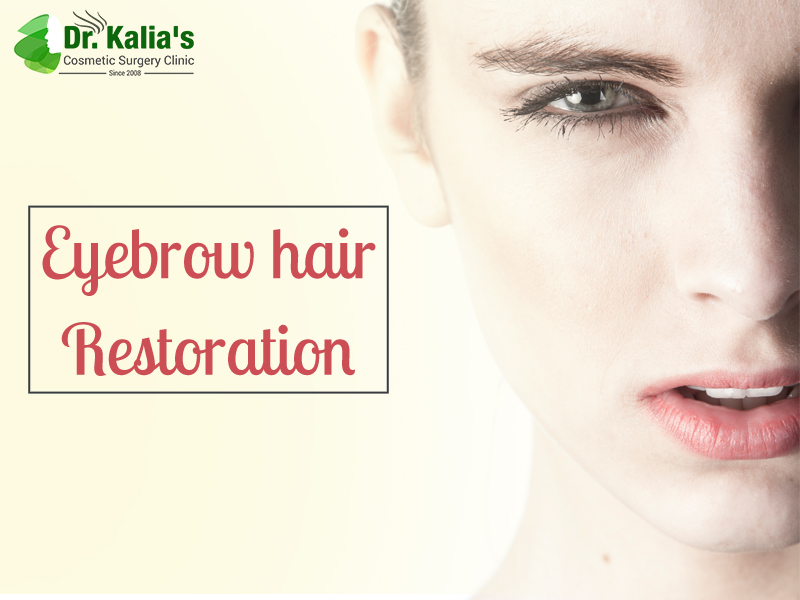 Eyebrow hair restoration